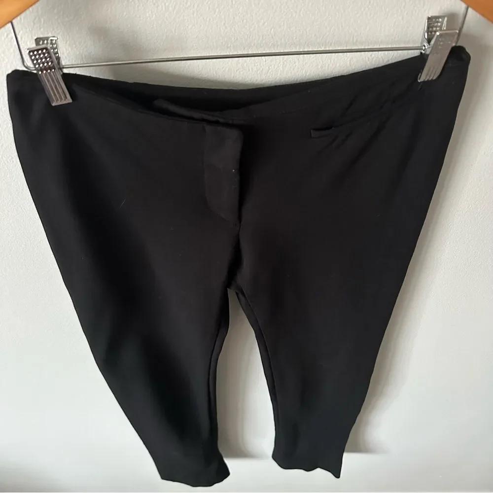 Missoni Black Work Pants Size 6 Sophisticated Minimalist Work Office Luxury